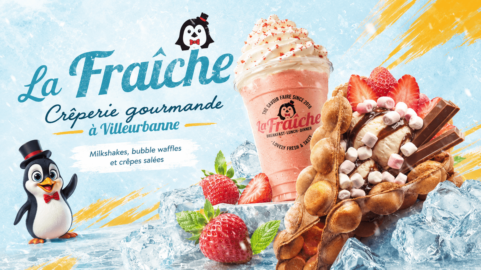 La Fraîche : la crêperie de Villeurbanne qui revisite la crêpe à sa façon