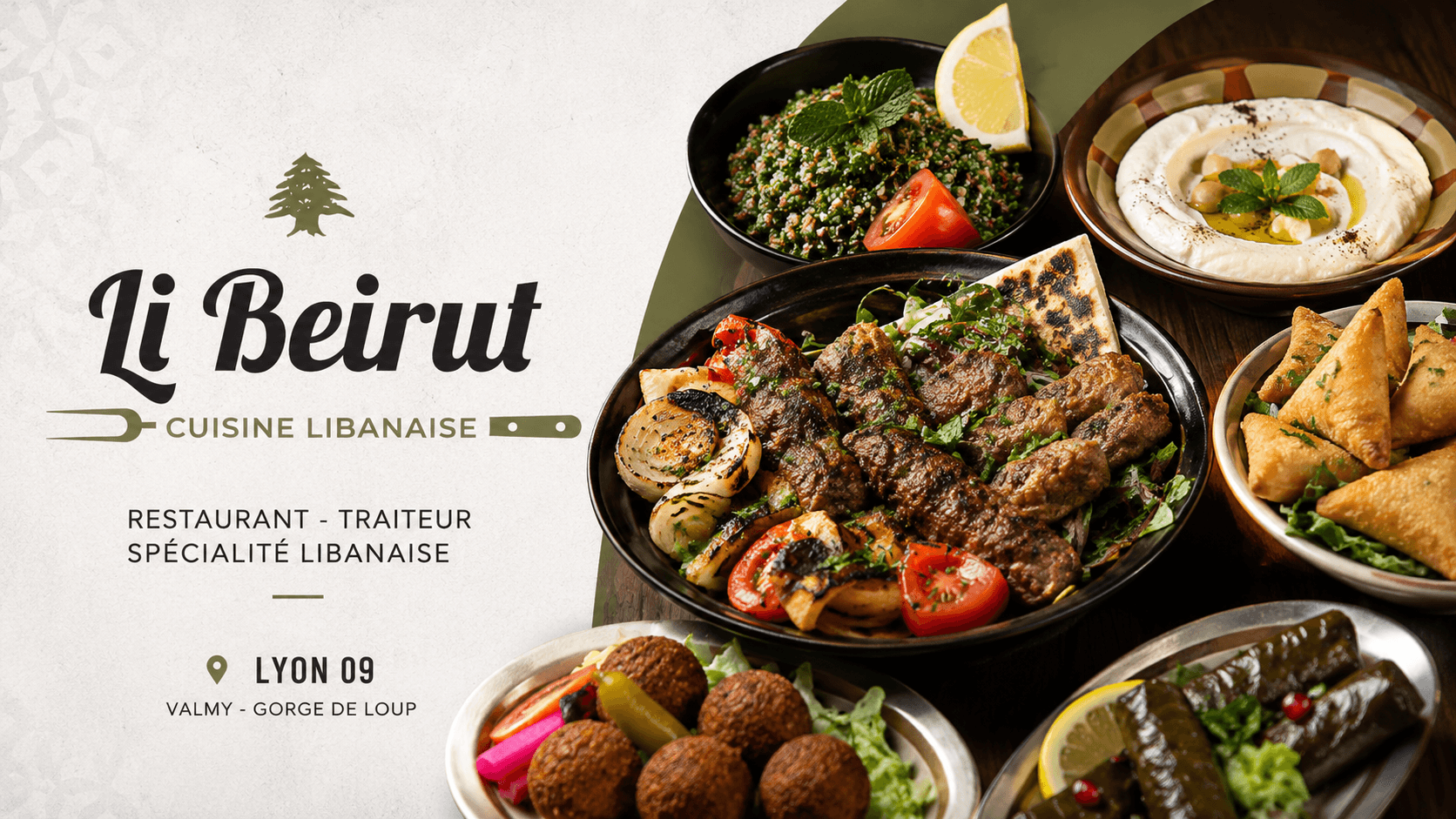 Li Beirut : l’adresse libanaise à découvrir à Vaise